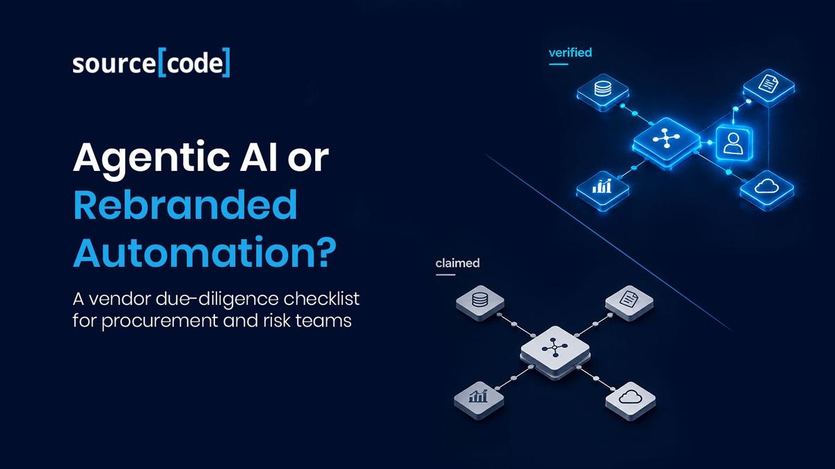 thumbnail: Agentic AI vs. Rebranded Automation: A Vendor Due-Diligence Checklist for Procurement